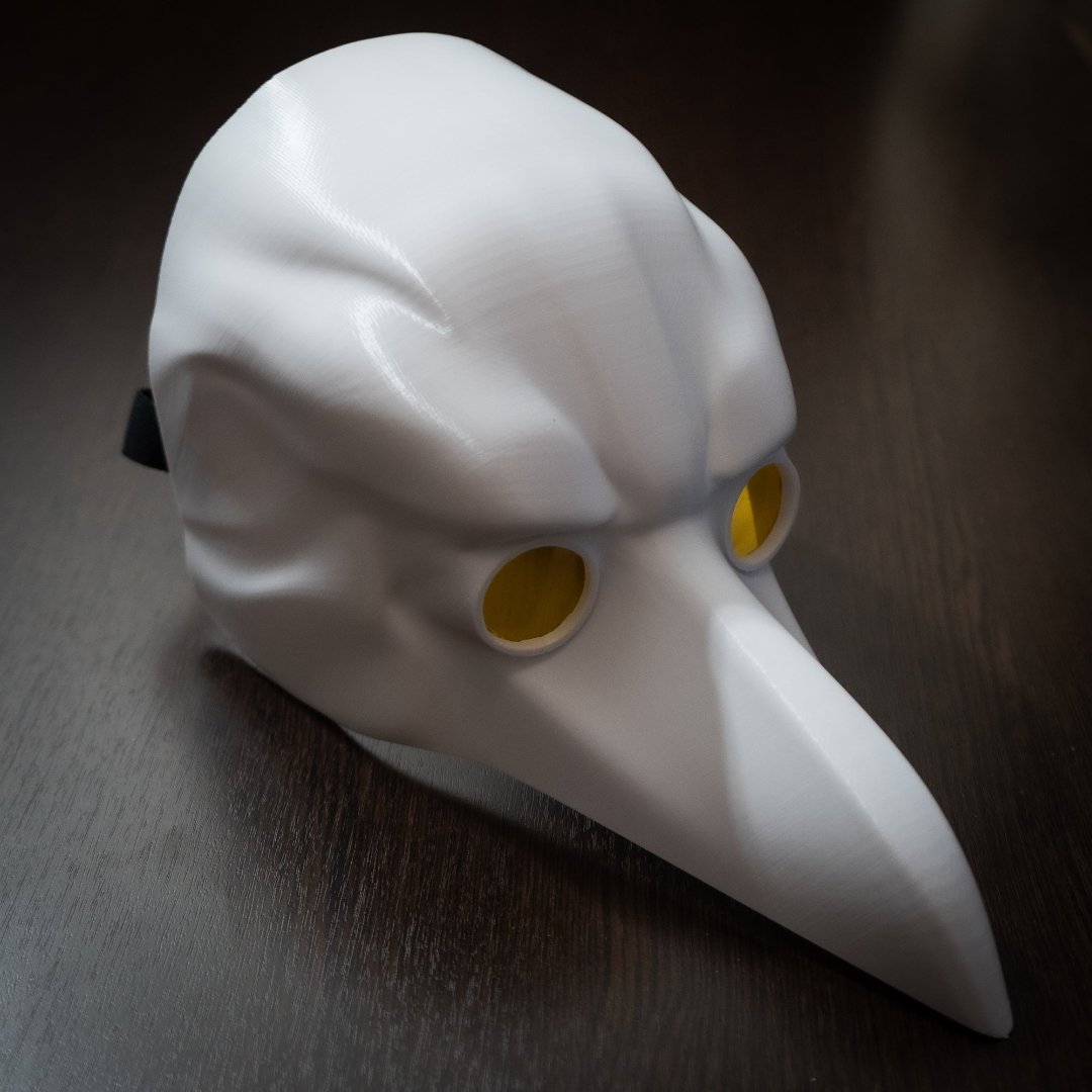 Plague Doctor Mask Inspired by Major Grom Comics – 3DPrintProps