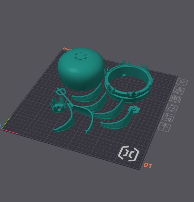Sora Crown Fan Version STL | Kingdom Hearts III Inspired 3D Print Model