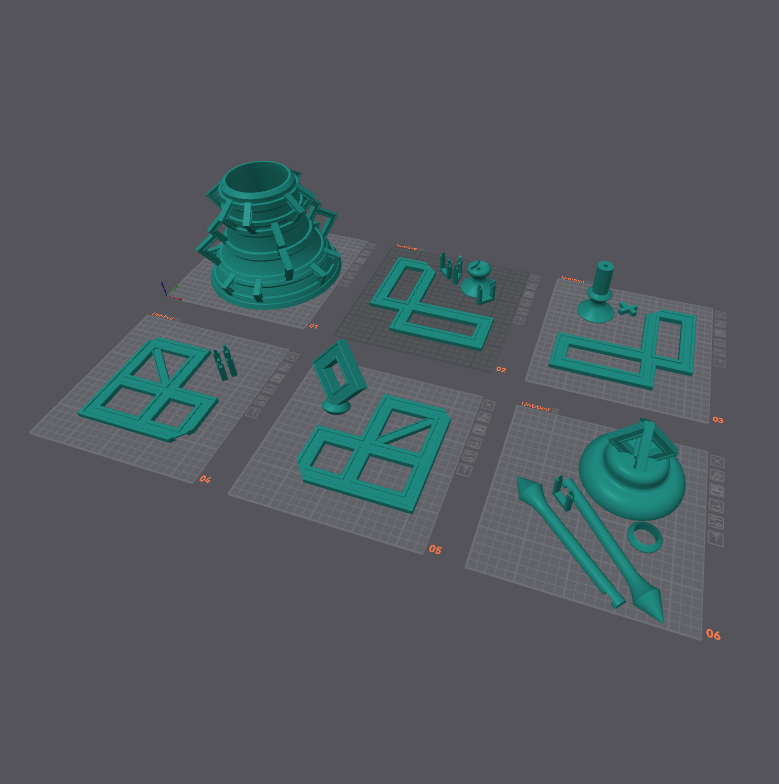 Clair Obscur Expedition 33 Grandaro Weapon Prop 3D Print STL File