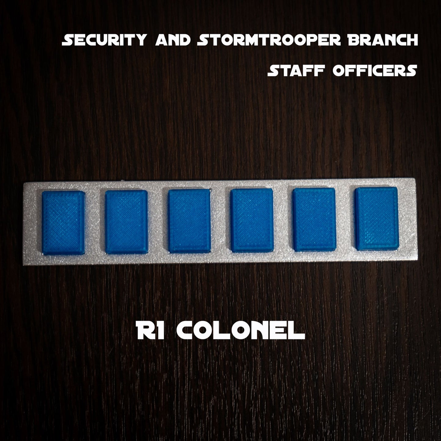 Rank badge Security and Stormtrooper Branch\ Staff Officers 