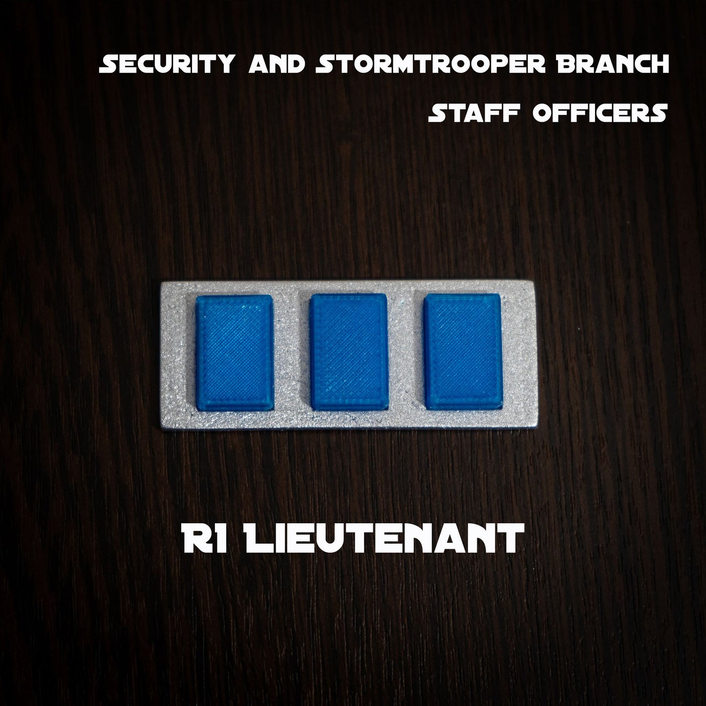 Rank badge Security and Stormtrooper Branch\ Staff Officers R1 Lieutenant