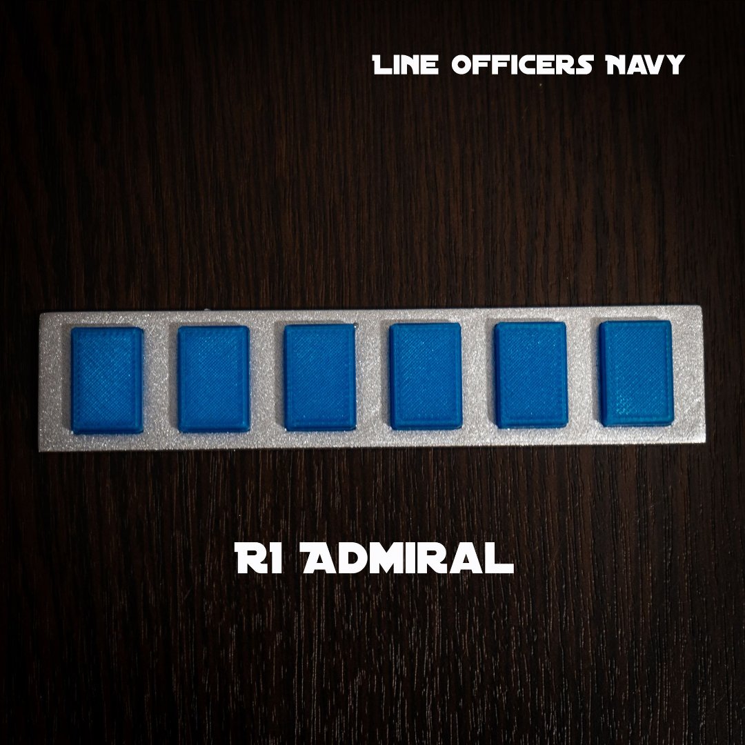 Rank badge Officers Navy | Star Wars Imperial Officer Corps Badge