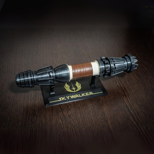 Life-size 14-inch Rey Skywalker lightsaber hilt replica from Rise of Skywalker