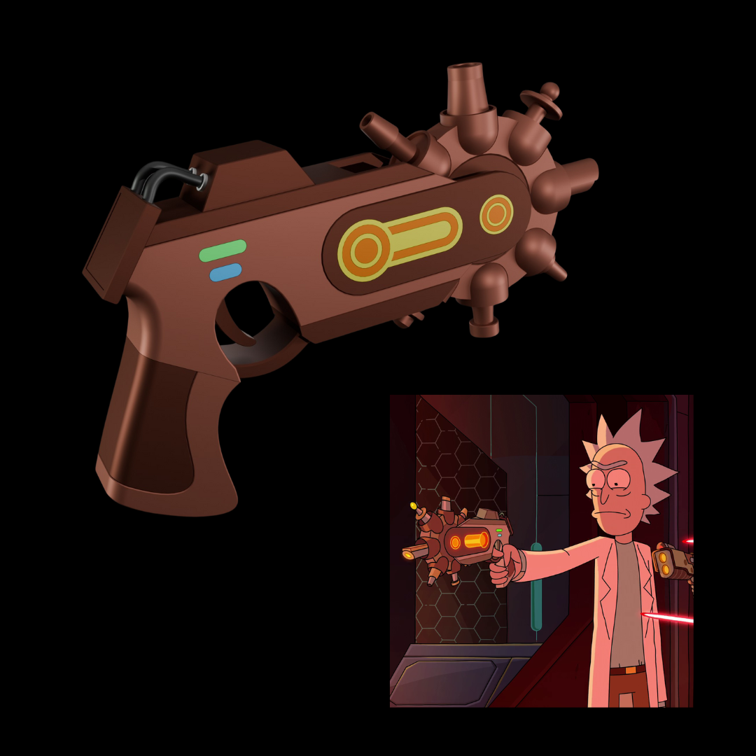 Multi-Function Tool Gun Rick and Morty STL – 3D Print Cosplay Prop