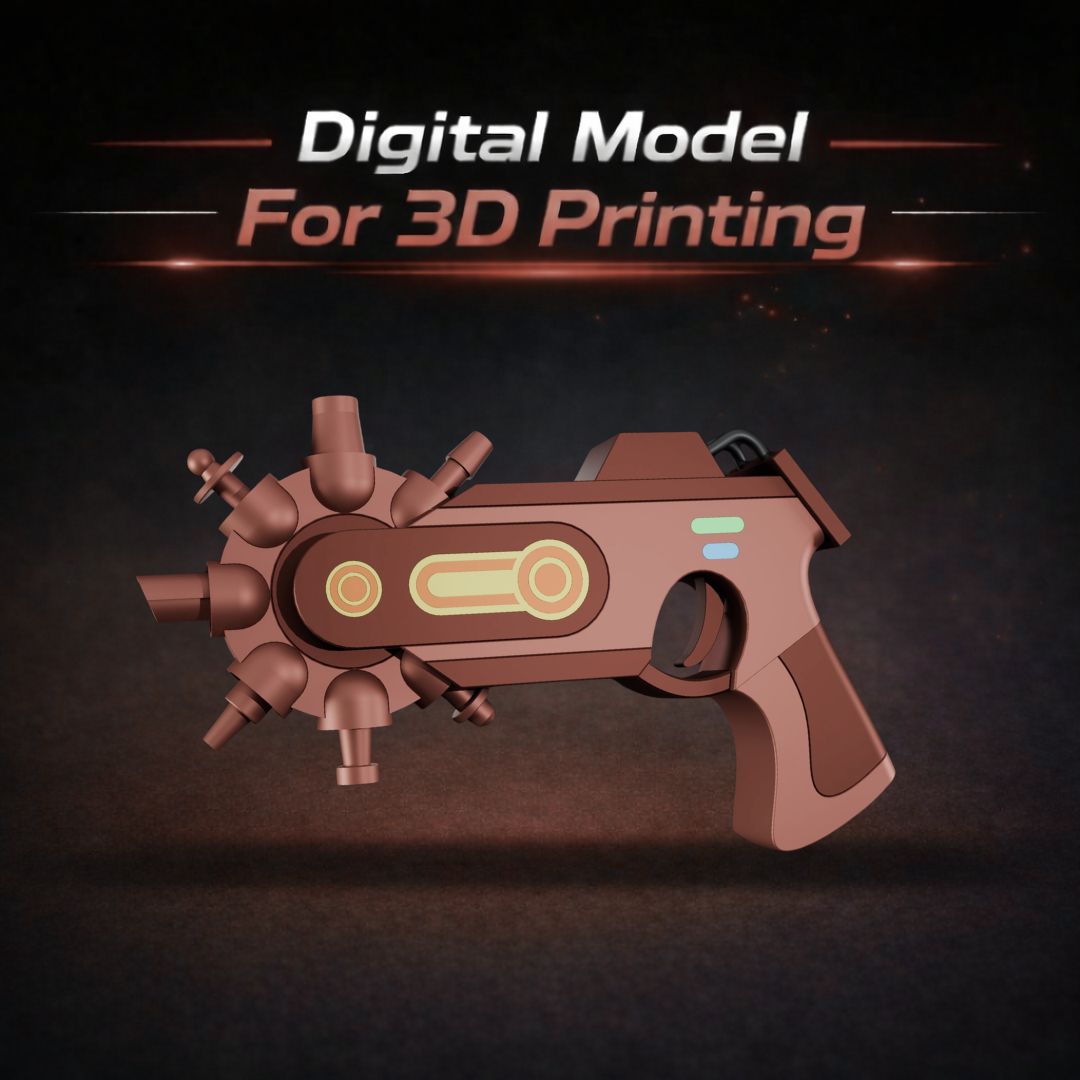 Rick and Morty Multi-Function Tool Gun 3D print STL file