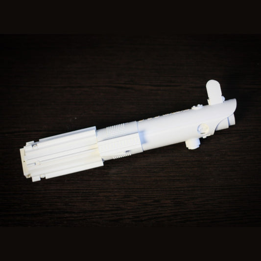 Star Wars bridal bouquet holder Luke Skywalker lightsaber white