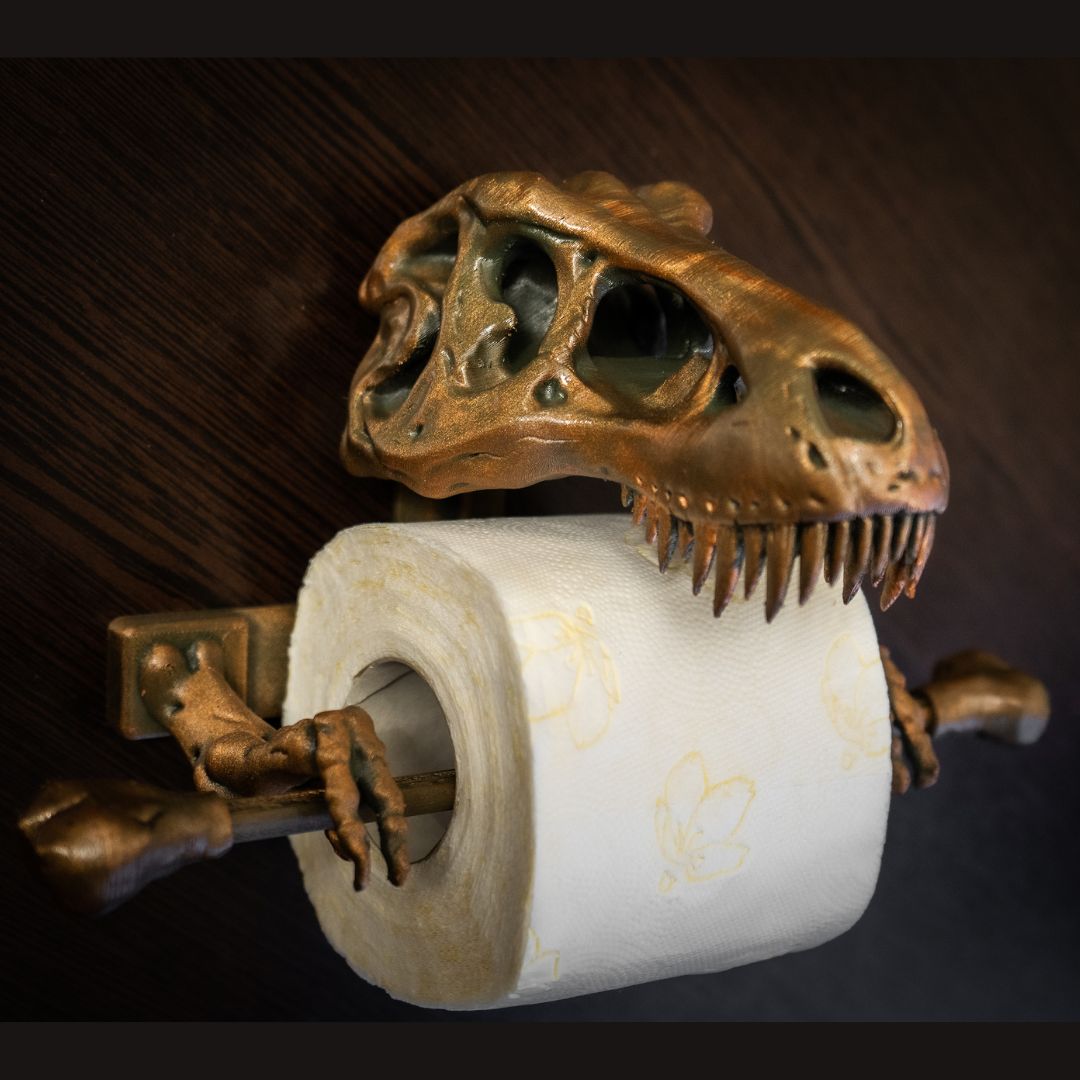 Full 5-piece T-Rex Dinosaur Bathroom Accessory Set i