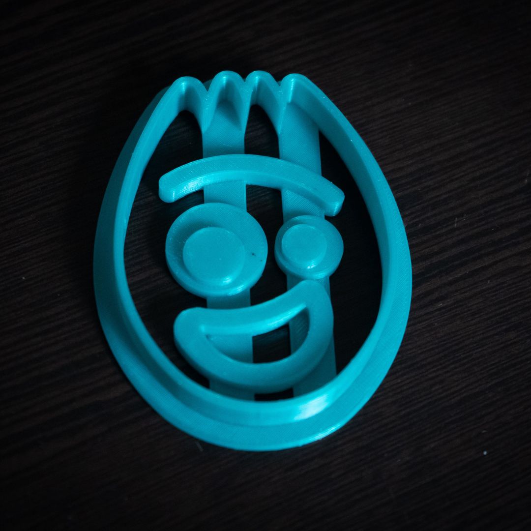 Forky and Bo Peep cookie cutters made from colorful eco-friendly PLA plastic
