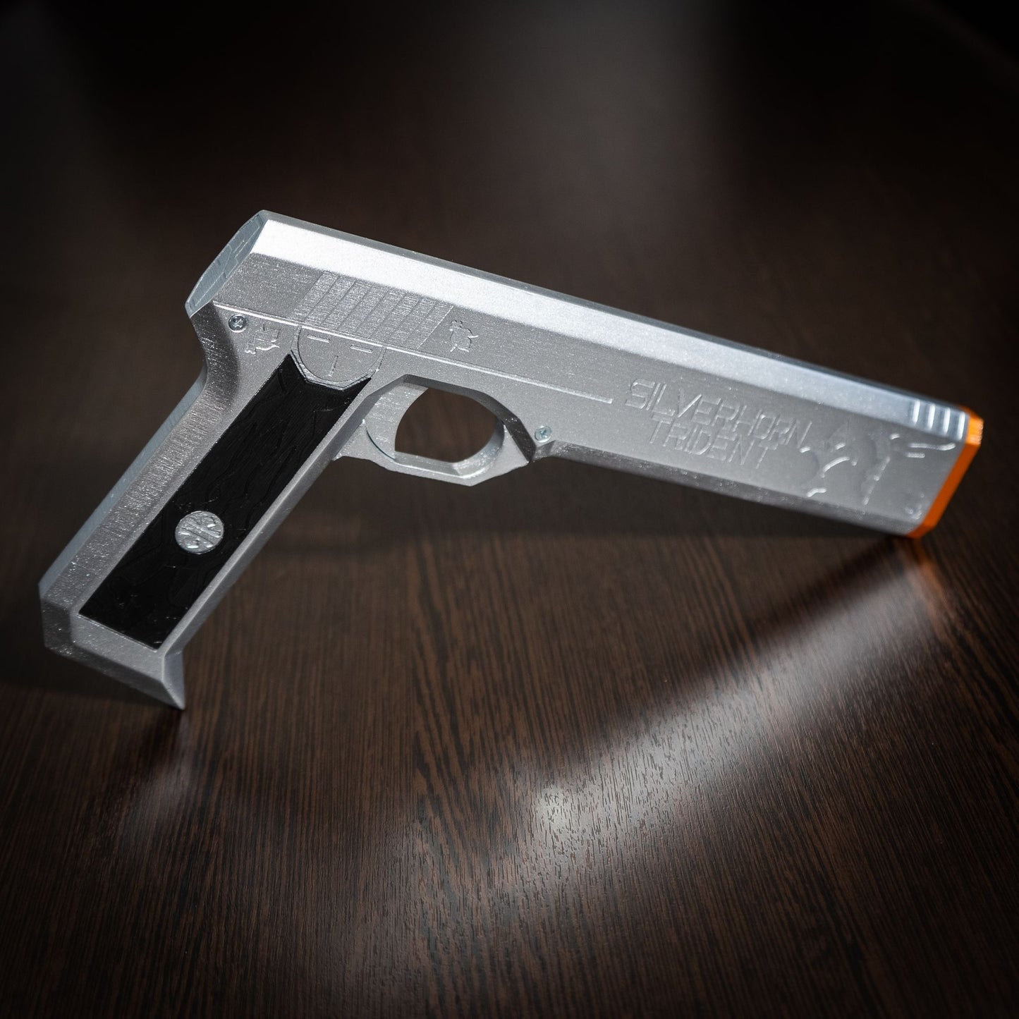 tatsuya shiba trident silverhorn gun cosplay prop anime replica