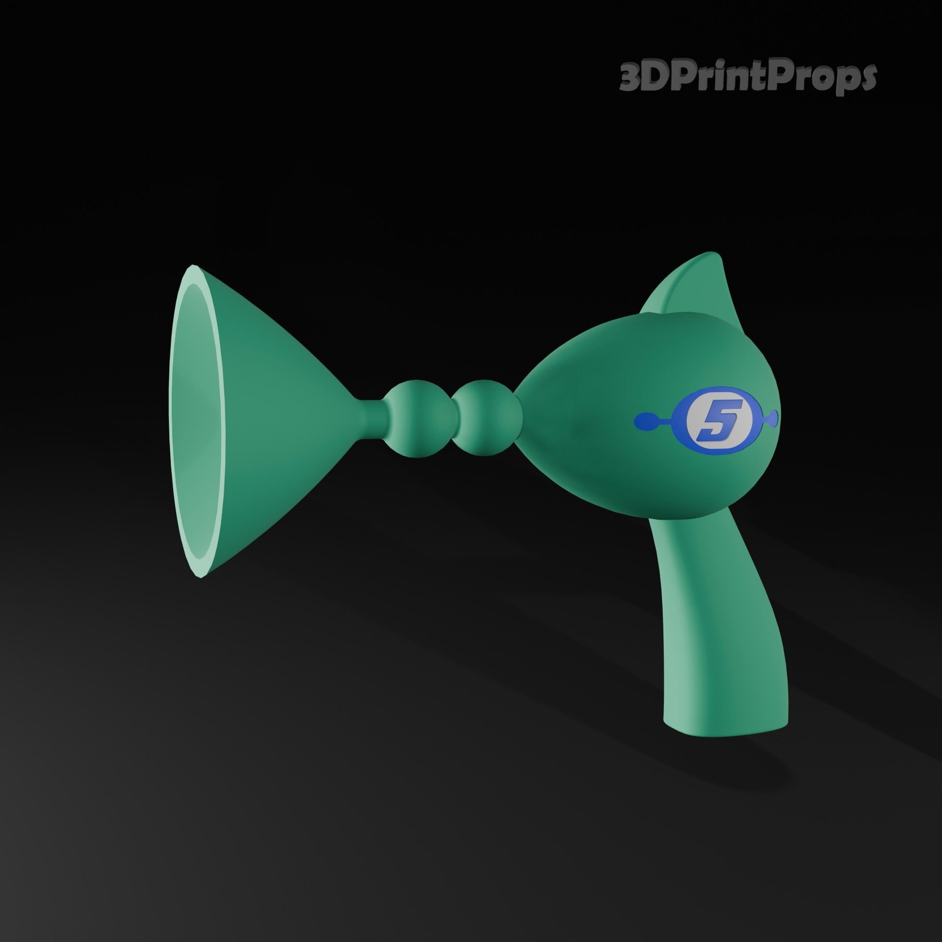 Ulala Blaster prop 3D printing file for Space Channel 5 costume