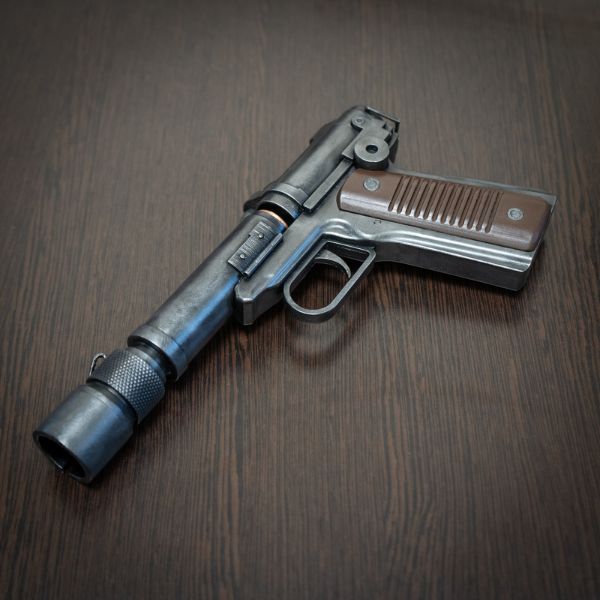 VM-19 blaster prop Star Wars Outlaws high quality cosplay accessory