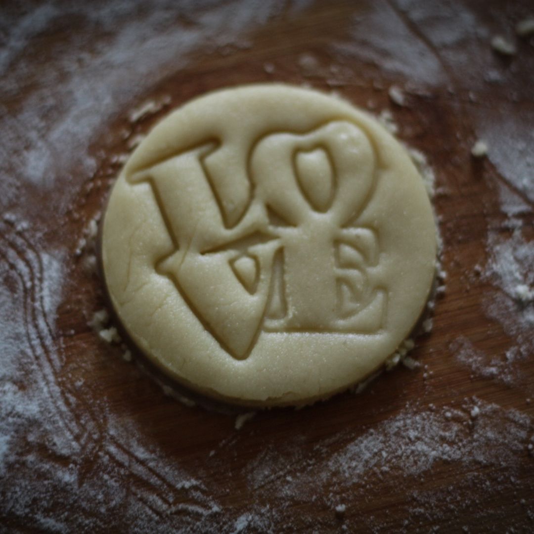 Wedding cookie cutter LOVE 