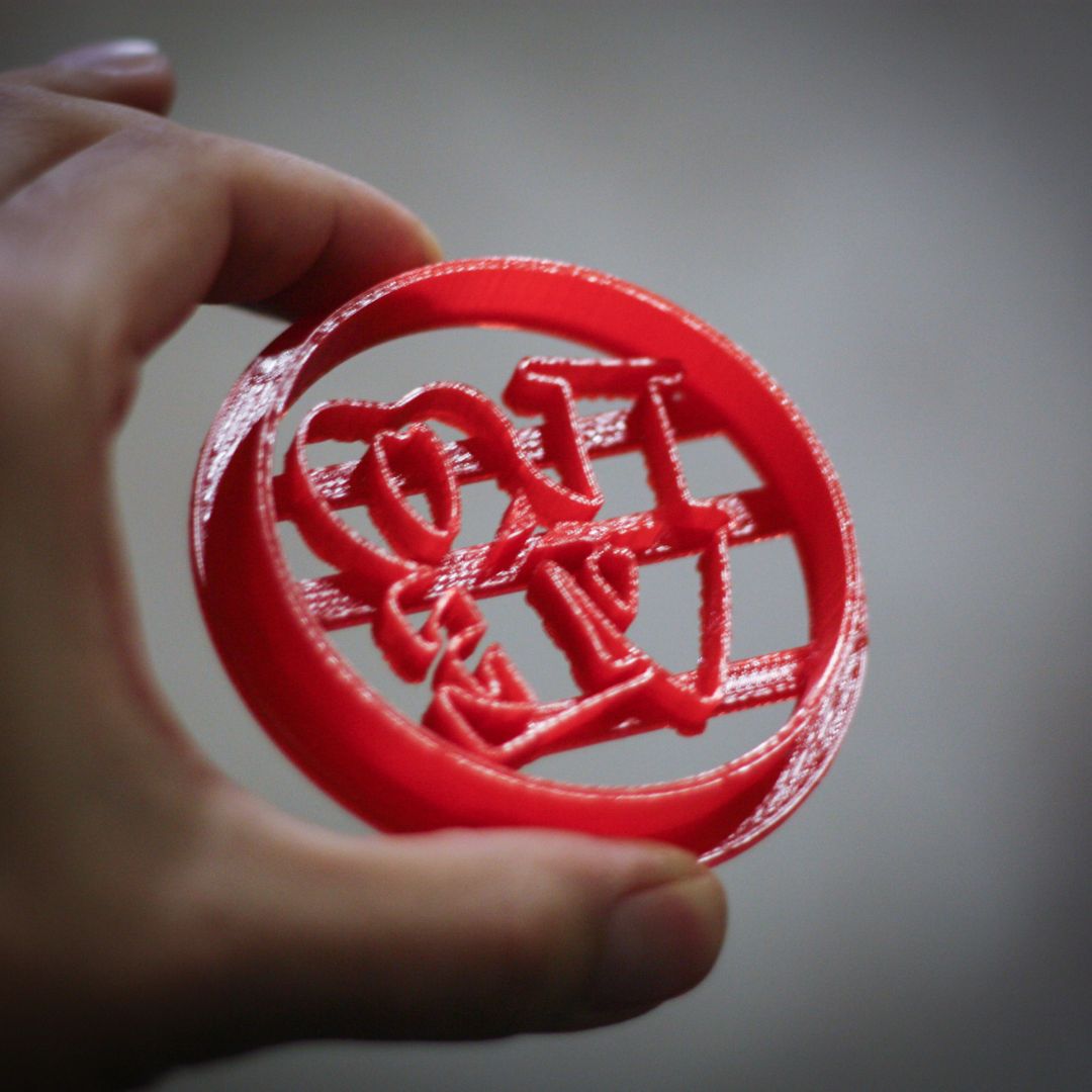 Wedding cookie cutter LOVE 