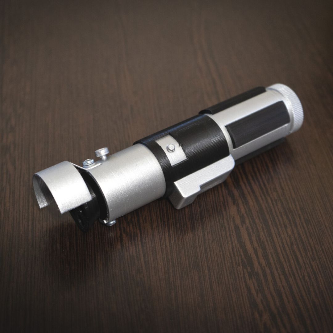 8-inch Yoda lightsaber hilt replica from the Star Wars prequel trilogy