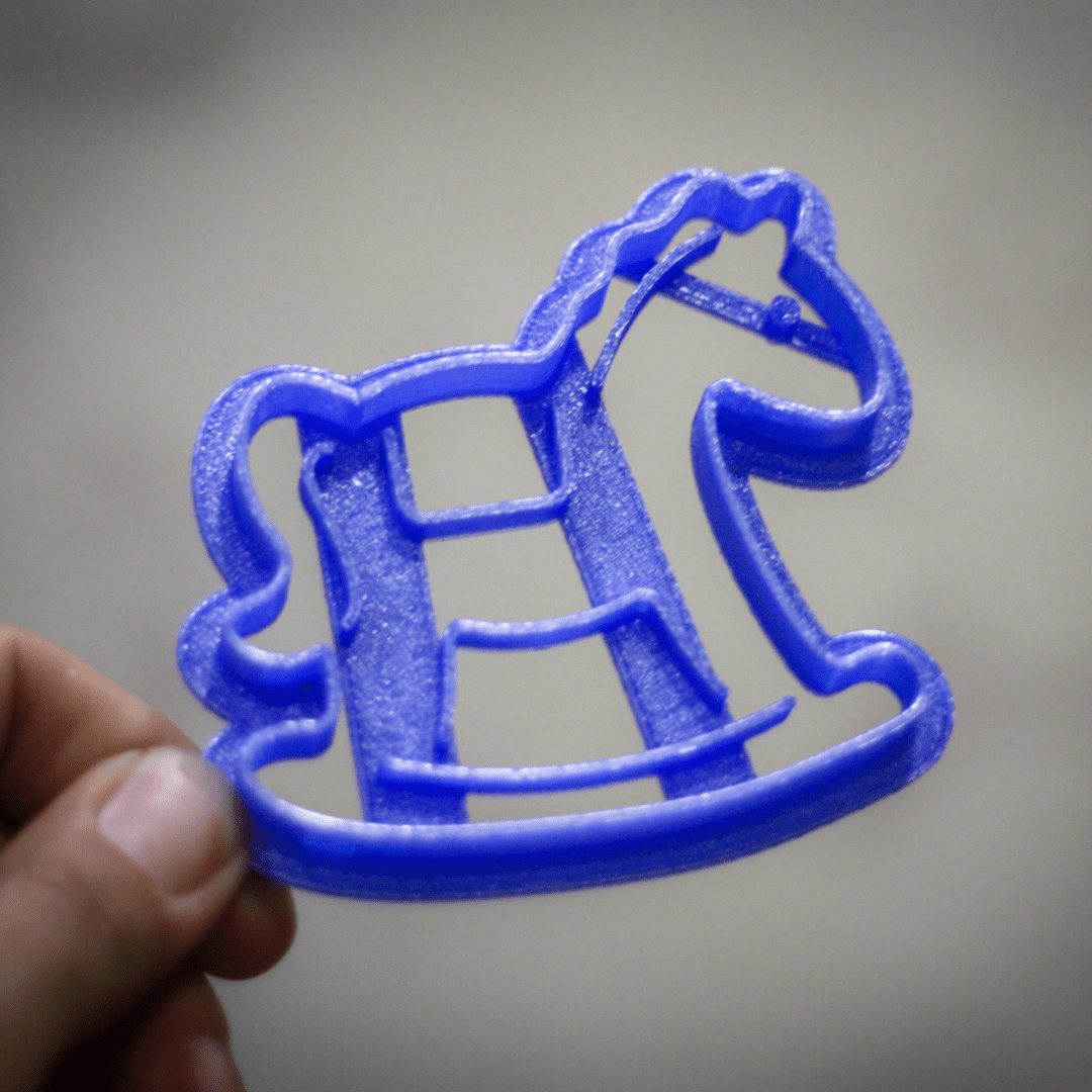 Baby Carriage, Baby Onesie, Baby Bottle, Rocking Horse Cookie Cutter - 3DPrintProps