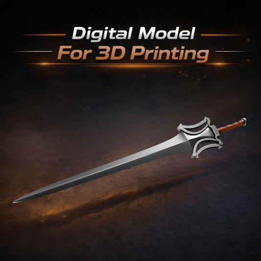 He-Man Power Sword 2026 Masters of the Universe Prop 3D Print STL File