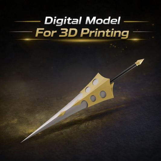 The Exiled Heavy Knight Sword Prop 3D Print STL File Model
