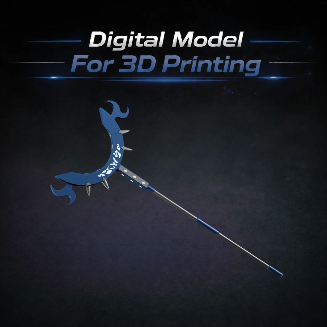 Gachiakuta Lovely Assistaff 3D print model for Zanka cosplay