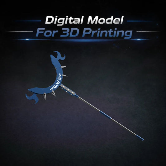 Gachiakuta Lovely Assistaff 3D print model for Zanka cosplay