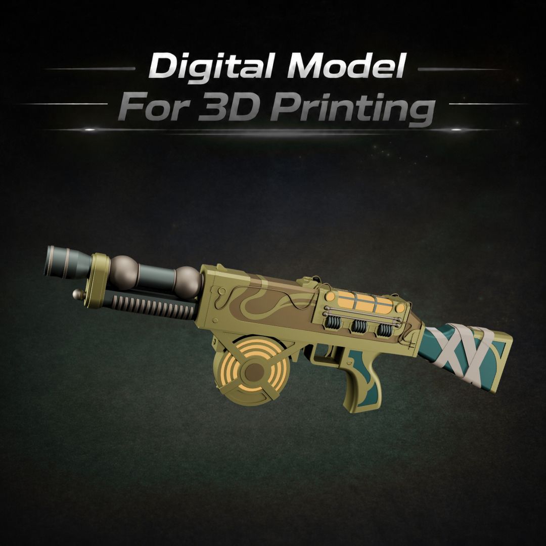 The Outer Worlds 2 rifle 3D print model