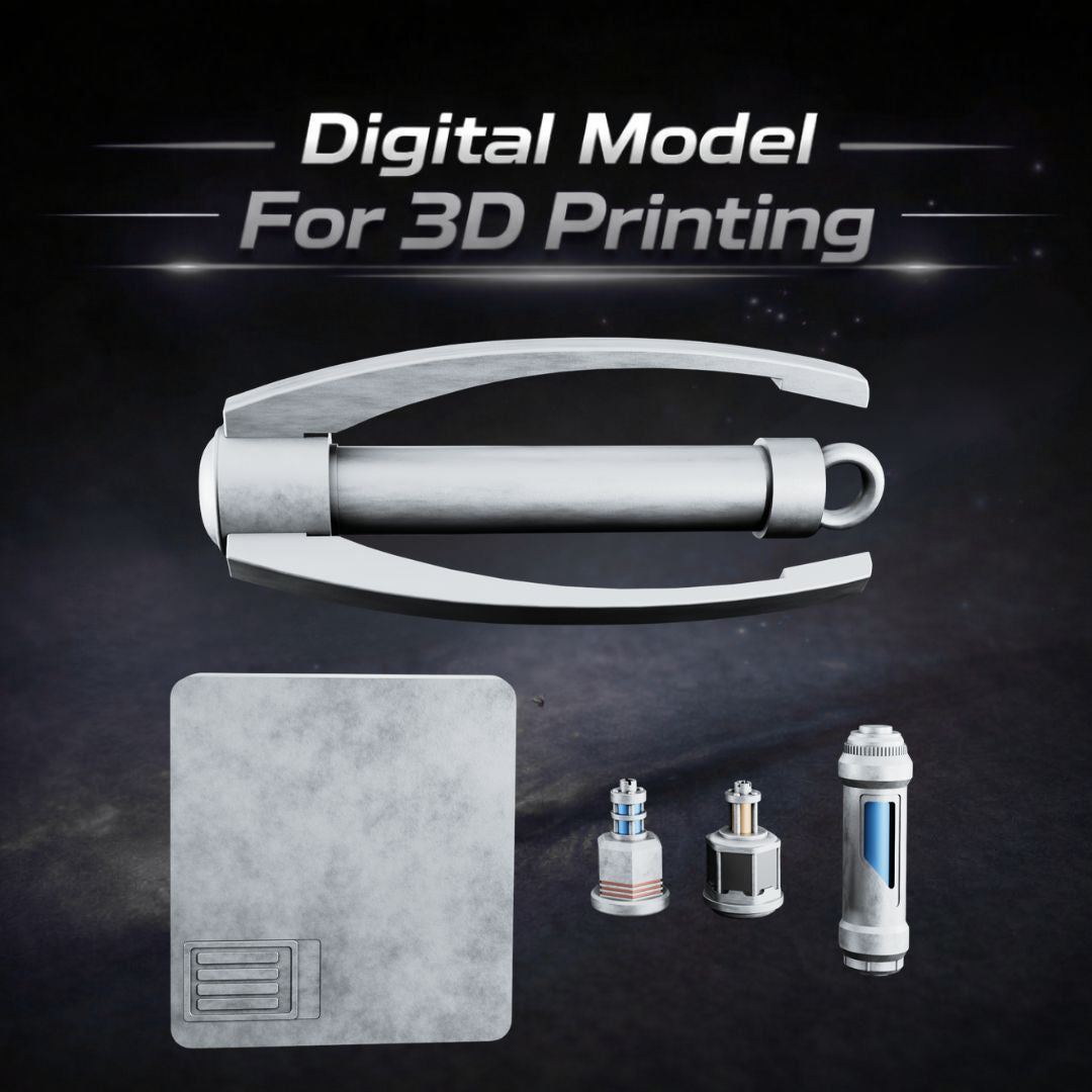 Kay Vess Ultimate Utility Gear STL Pack Grappling Hook Bacta Vial Blaster Modules 3D Print Files