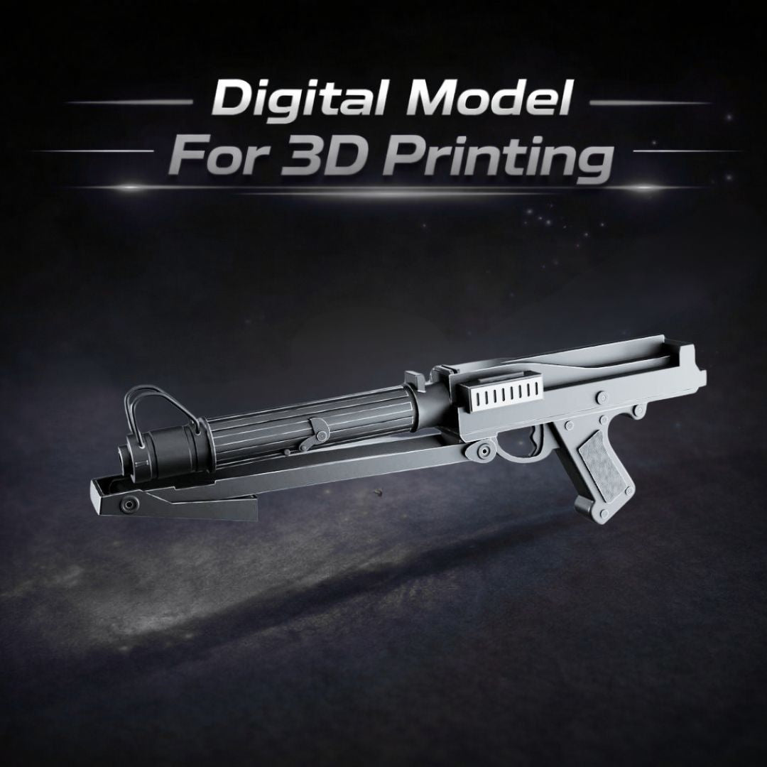 DC-15S Blaster Carbine Star Wars Clone Trooper Prop 3D Print STL File