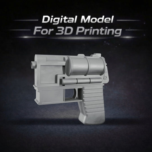 Star Wars Legends Mara Jade Blaster Pistol Prop 3D Print STL File