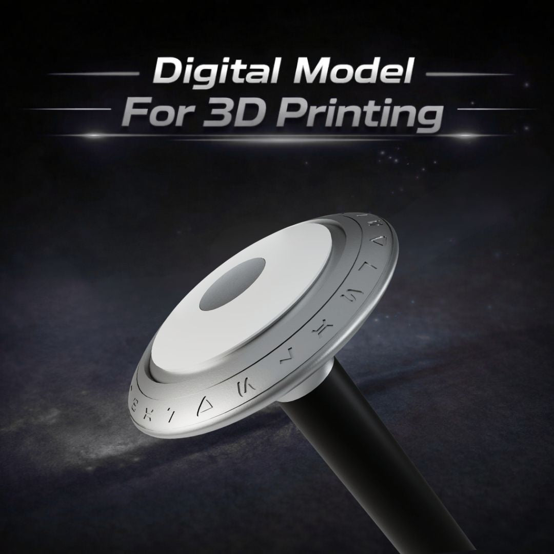 Star Wars Lando Calrissian Walking Cane Prop 3D Print STL File
