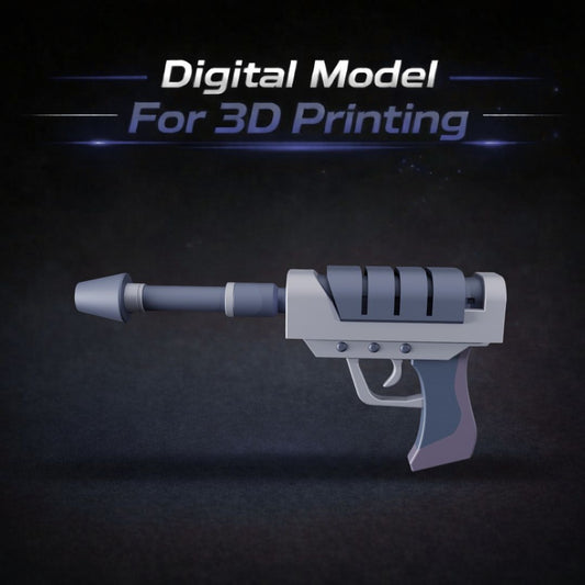 Rick and Morty Plasma Pistol 3D print model