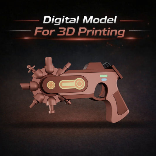 Multi-Function Tool Gun Rick and Morty STL – 3D Print Cosplay Prop