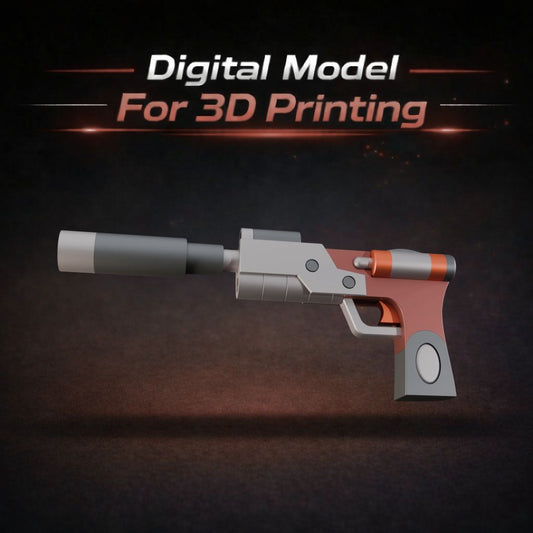 Space Beth gun 3D print model