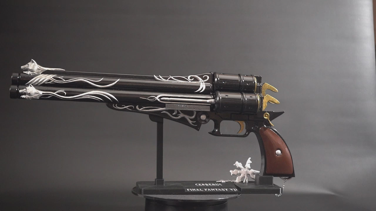 Cerberus Revolver 20-inch replica from Final Fantasy VII Vincent Valentine
