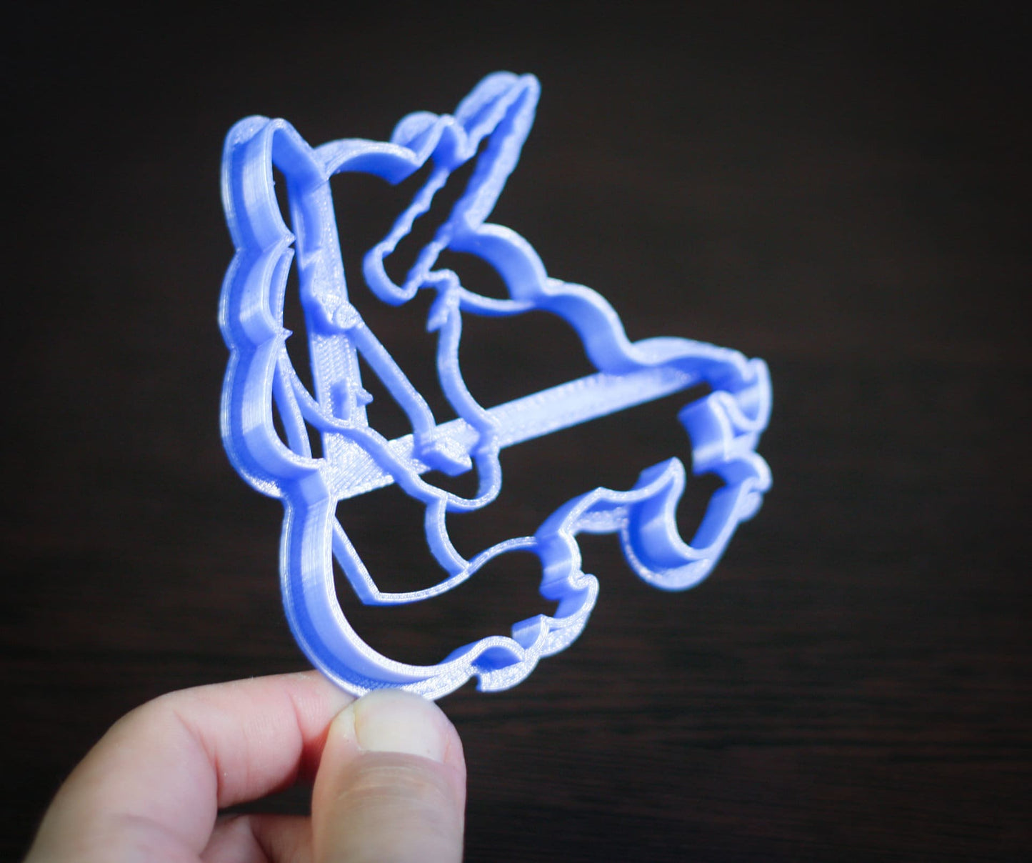 Beautiful Unicorn Cookie Cutter | Fantasy Cookie Cutters | kawaii unicorn party - 3DPrintProps
