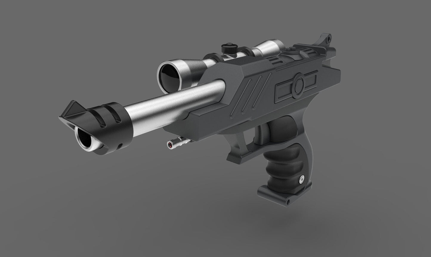 Captain Typho Blaster S-5 | Star Wars Replica | Star Wars Props | Star Wars Cosplay - 3DPrintProps