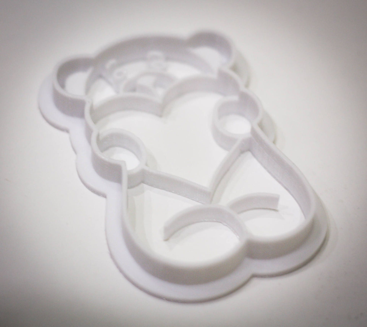 Cookie Teddy Heart Cutter | Baking Gifts | cookie cutter heart |Designer cutters | Biscuit cutters | Cutters cookie stamp | 3d teddy bear - 3DPrintProps