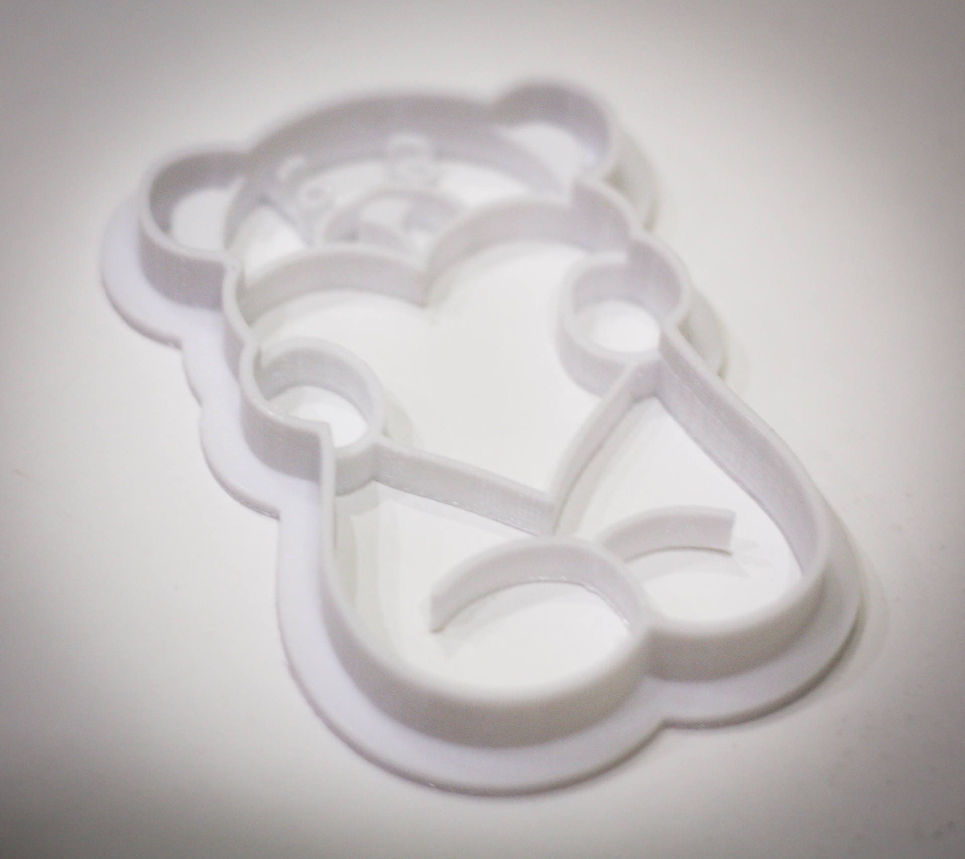 Cookie Teddy Heart Cutter | Baking Gifts | cookie cutter heart |Designer cutters | Biscuit cutters | Cutters cookie stamp | 3d teddy bear - 3DPrintProps