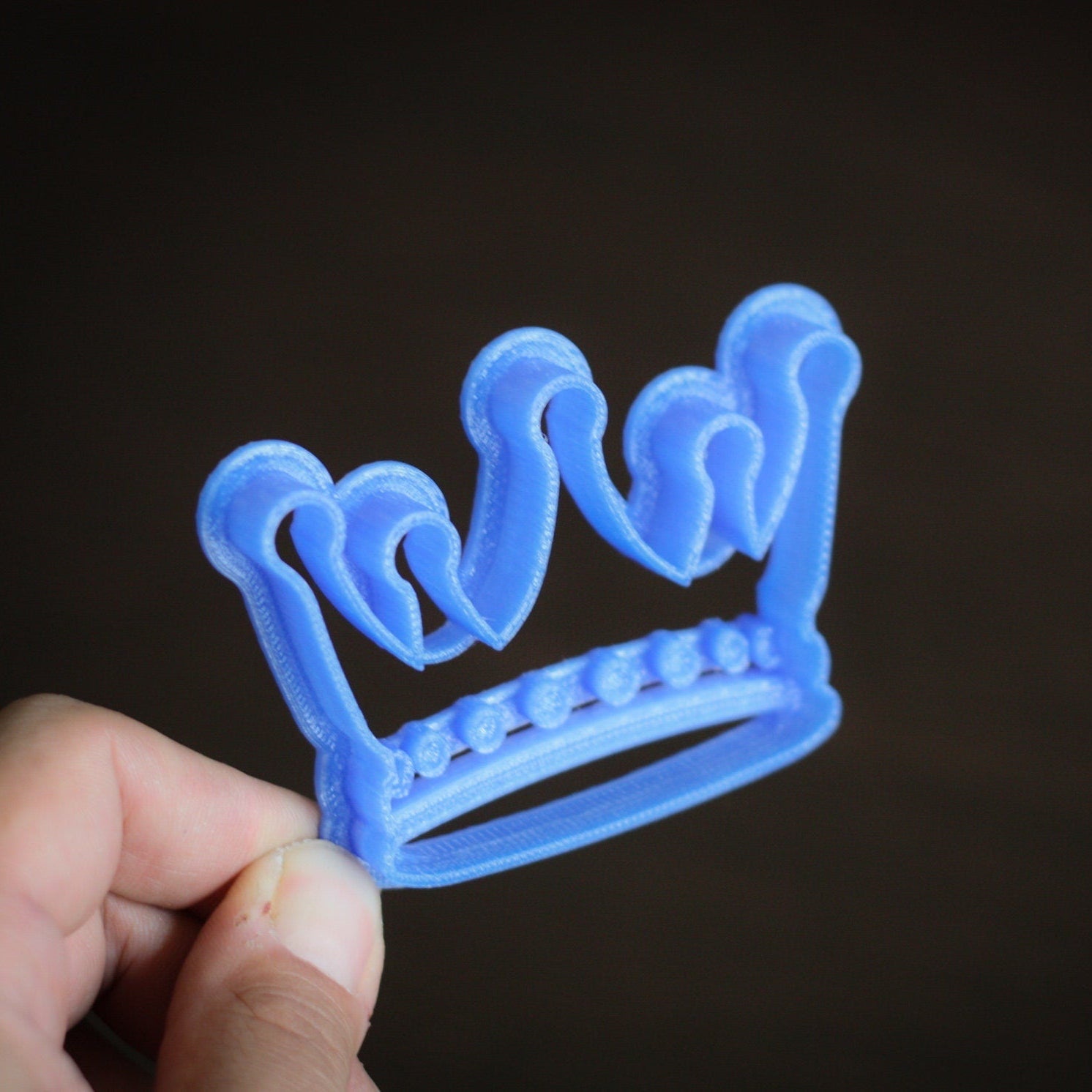 Crown Cookie Cutter - 3DPrintProps