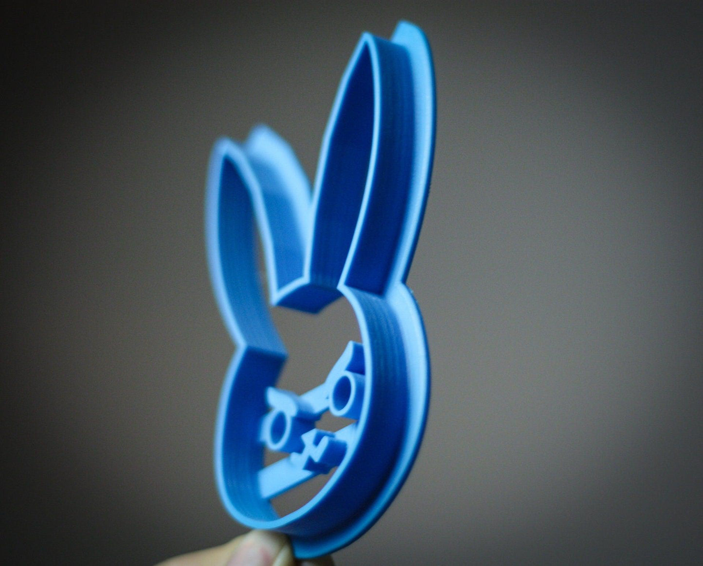 D.Va's bunny Cookie Cutter | OW biscuit cutters | party cookie cutter | shape cookie cutter | Cutters cookie stamp | 3d cookie cutter - 3DPrintProps