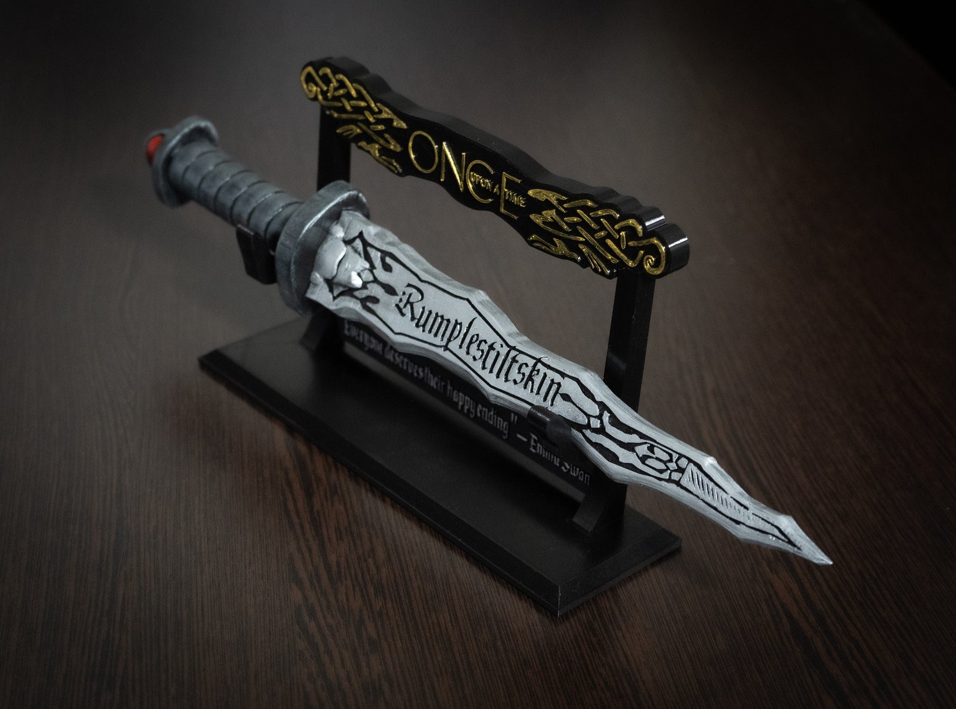 Dark One Dagger | Customizable Name | Personalised | Rumpelstiltskin | Emma Swan | Once Upon a Time - 3DPrintProps