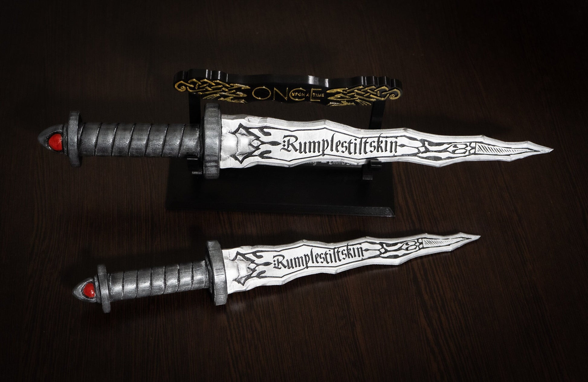 Dark One Dagger | Customizable Name | Personalised | Rumpelstiltskin | Emma Swan | Once Upon a Time - 3DPrintProps