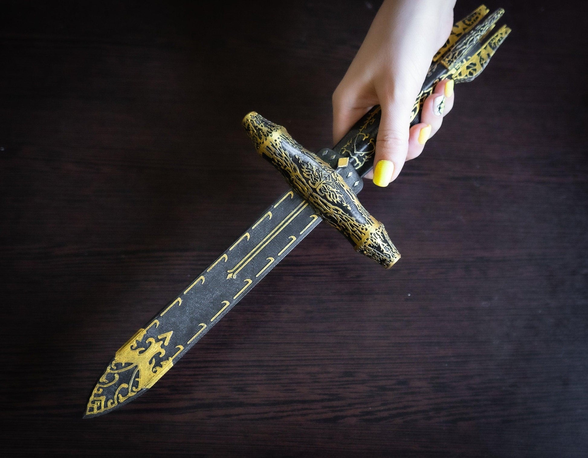 Ebony dagger | The Elder Scrolls Oblivion | TES Prop - 3DPrintProps