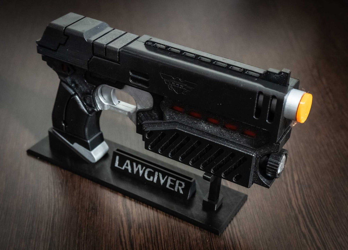 Judge Dredd Rifle Judge Dredd Lawgiver Cosplay Prop Gun - Authentic Replica for Fans ...