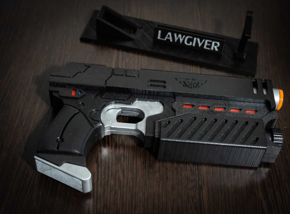 Judge Dredd Rifle Judge Dredd Lawgiver Cosplay Prop Gun - Authentic Replica for Fans ...