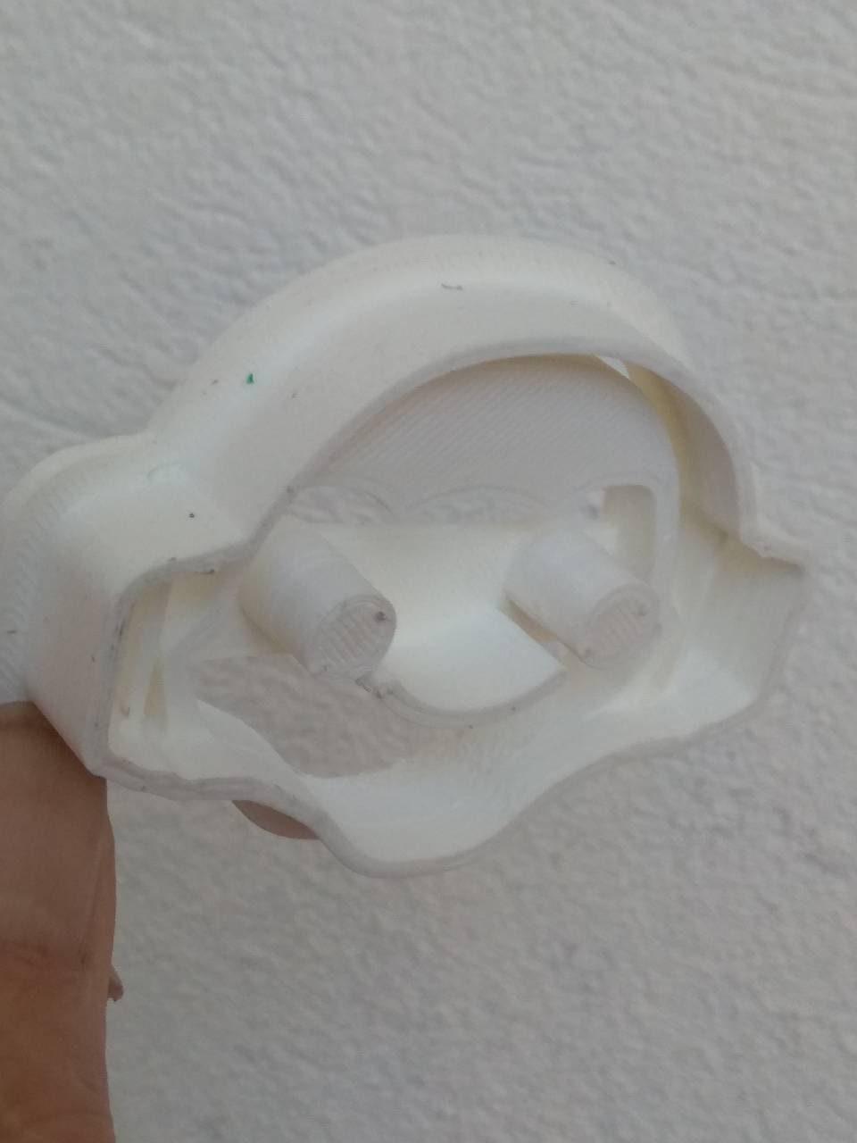 Lucio Frog Headphones Cookie Cutter | cookie shapes | videogame party | 3d cookie cutters | fondant cutter | biscuit cutters party - 3DPrintProps
