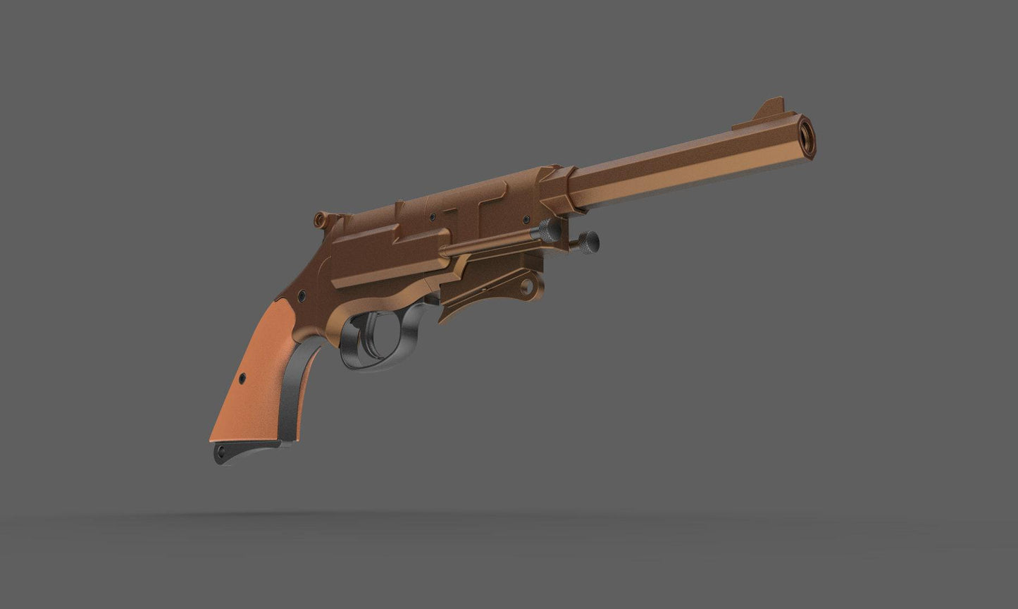 Malcolm Reynolds pistol  prop Cosplay - 3DPrintProps