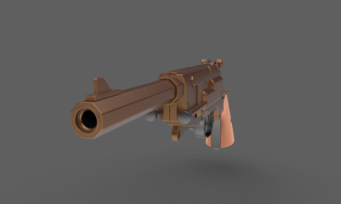 Malcolm Reynolds pistol  prop Cosplay - 3DPrintProps