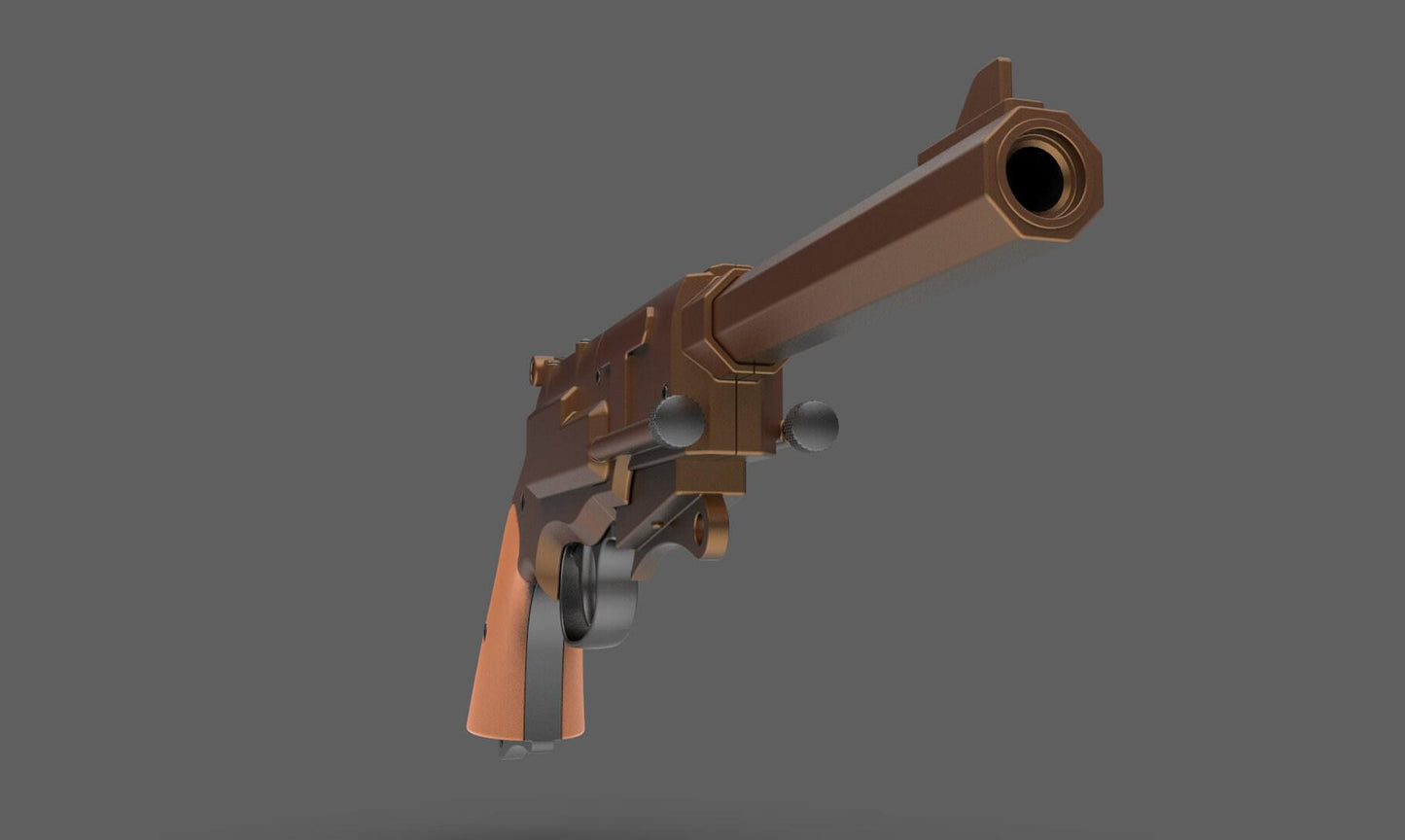 Malcolm Reynolds pistol  prop Cosplay - 3DPrintProps
