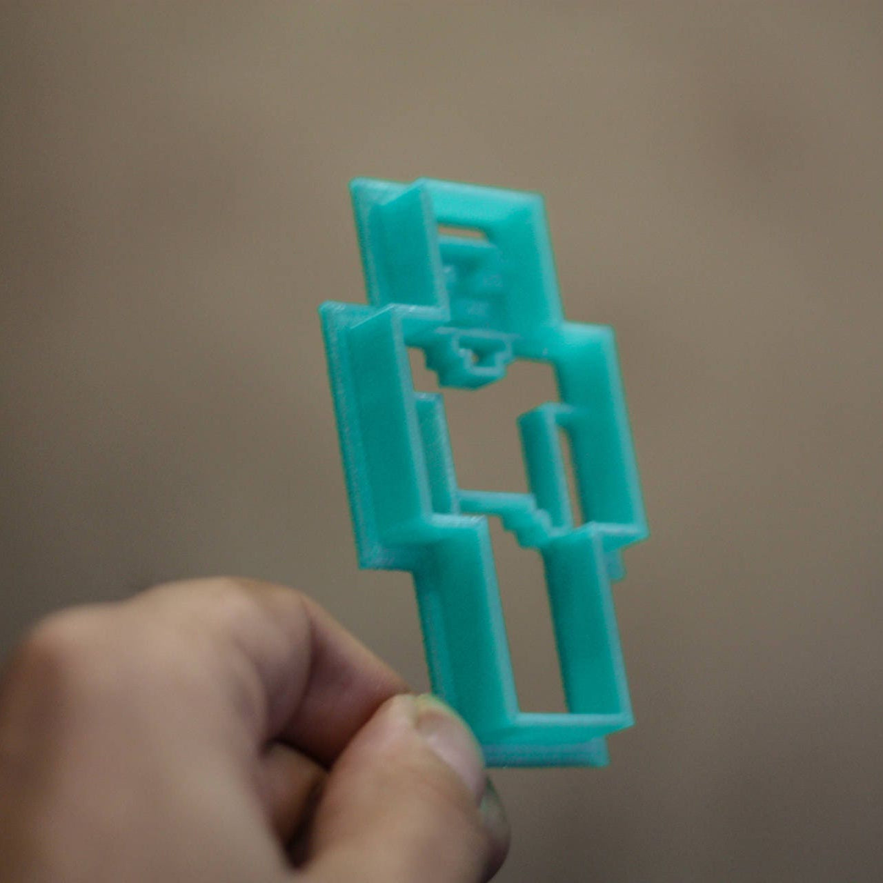 Minecraft Steve Cookie Cutter |  biscuit cutters | party cookie cutter | shape cookie cutter | 3d cookie cutters | cookie shapes - 3DPrintProps