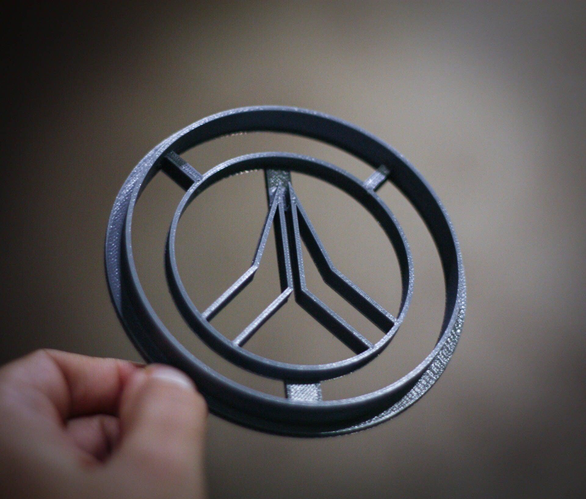 OW logo Cookie Cutter |  biscuit cutters | party cookie cutter | shape cookie cutter | Cutters cookie stamp | 3d cookie cutters | - 3DPrintProps
