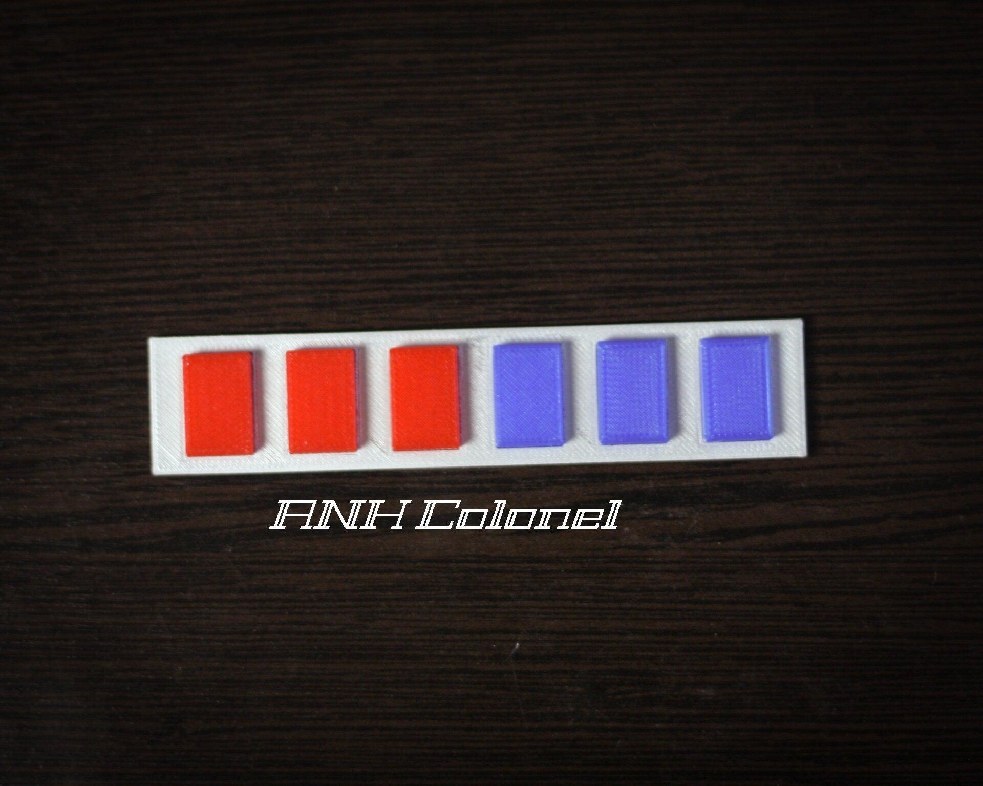 High-quality 3D printed Imperial Officer badge for 501st Legion fans